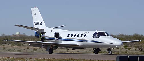 Cessna S550 Citation II N550JT, Cactus Fly-in, March 3, 2012